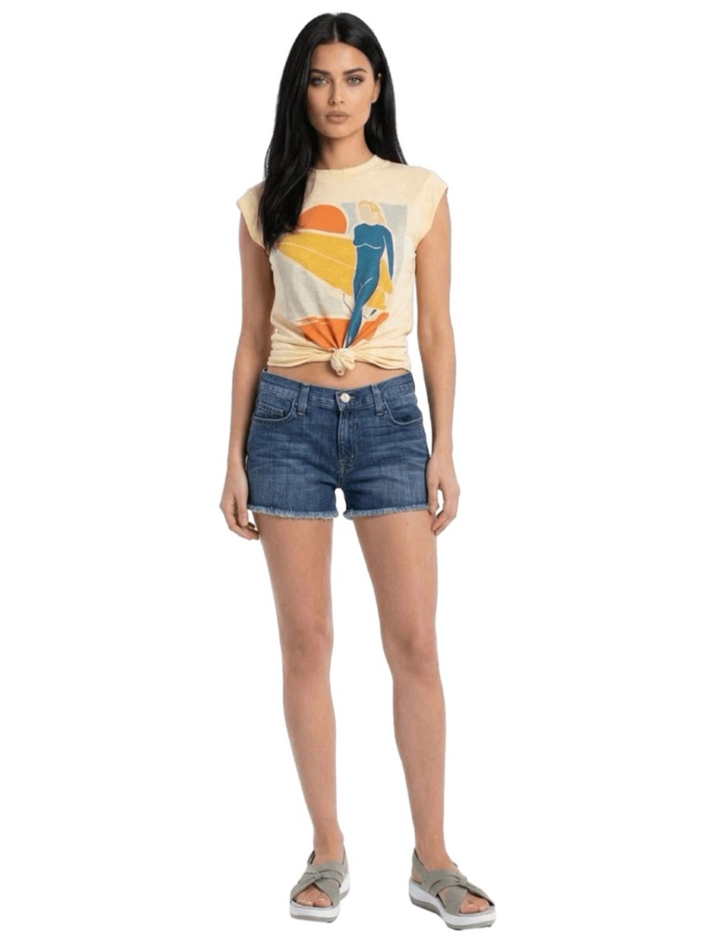 Girl Dangerous x FP M surfer girl moto tee tank - Picture 9 of 14